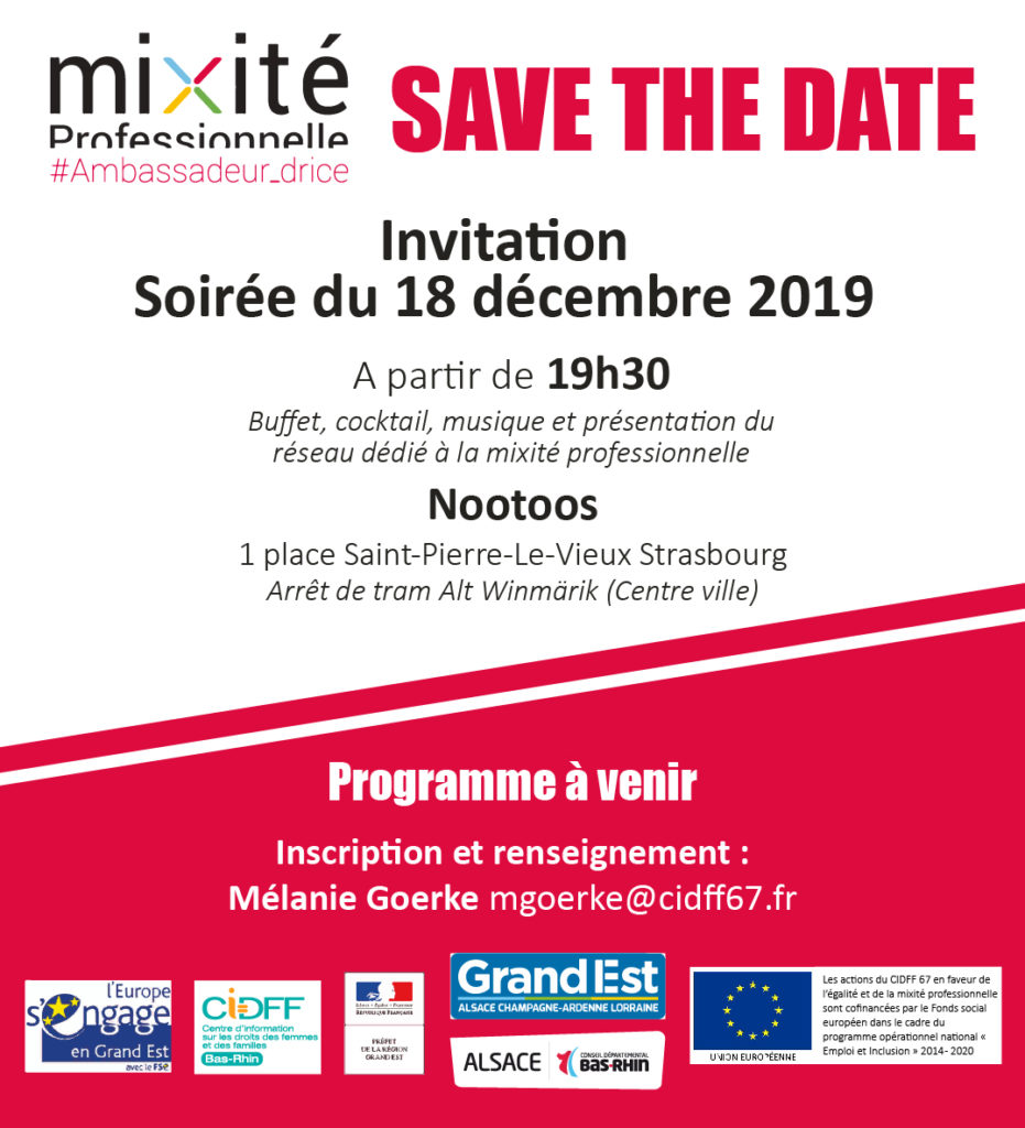 18/12/19 : Save the date, soirée événement | Le réseau des Ambassadeur ...